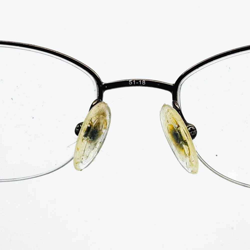 South Hampton Eyeglasses Frames Women Brown SH 909 Braided Arms 51-18-135